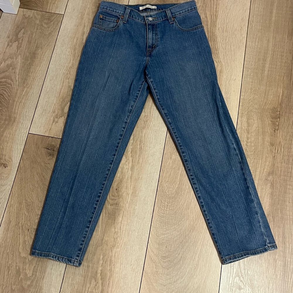 Levi's Classic Blue Denim 550 Jeans